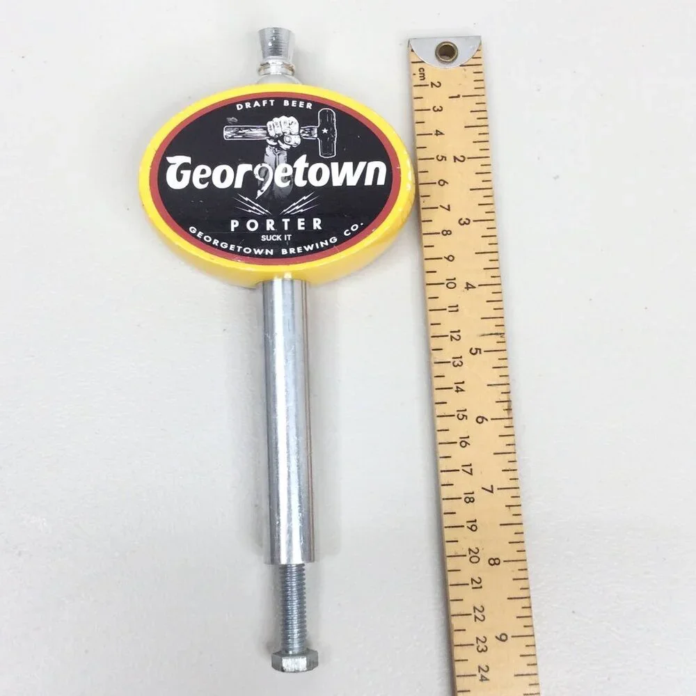 Georgetown Brewing Tap Handle Draft Pull Craft Beer‎ Porter Suck It Seattle WA